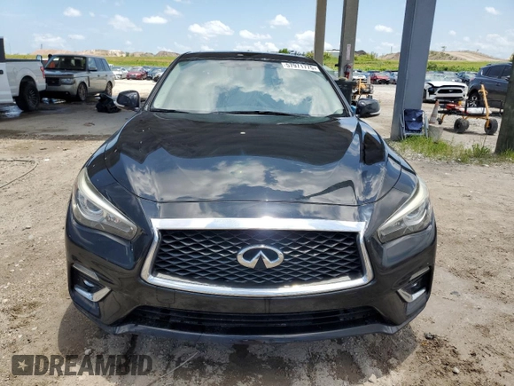 2018 Infiniti Q50 Luxe с VIN JN1EV7AP4JM350109, выставлен на аукционе Copart как лот 57971775 с пробегом 111 353 миль миль и Чистый • Clean title. История ставок и продаж доступна на DreamBid. Изображение 5.