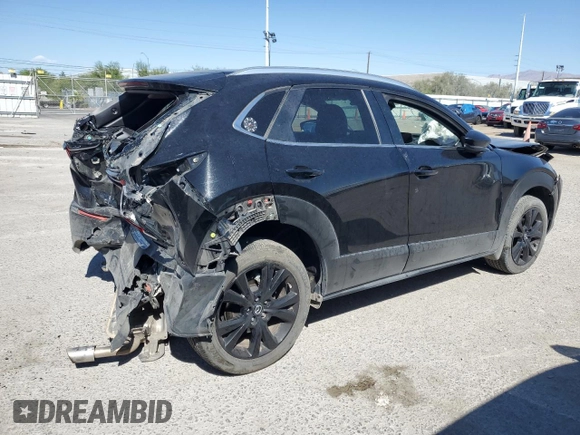 2024 Mazda CX-30 S Select Sport z VIN 3MVDMBBMXRM626813, wystawiony jako Copart lot #53922535 z przebiegiem 36 144 mil mil oraz Szkoda całkowita • Salvage title. Historia ofert i sprzedaży dostępna na DreamBid. Obrazek 3.