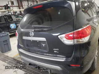 2014 Nissan Pathfinder S with VIN 5N1AR2MM5EC698528, listed as a IAAI auction lot 41270744 with 129,817 mi miles and . Bid and sale history available at DreamBid. Image 16.