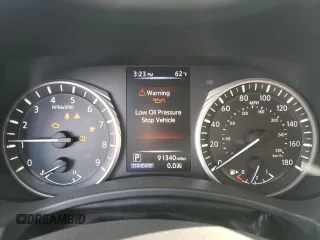 2018 Infiniti Q50 3.0t LUXE with VIN JN1EV7AP1JM358653, listed as a Copart auction lot 43654865 with 91,340 mi miles and Salvage Title. Bid and sale history available at carsss.com. Image 9.