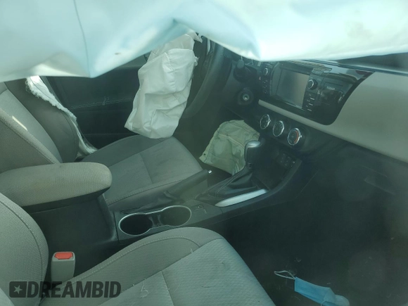 2016 Toyota Corolla L with VIN 2T1BURHE3GC611321, listed as a Copart auction lot 58831914 with Not Provided miles and Salvage Title. Bid and sale history available at DreamBid. Image 8.
