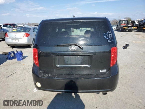 2008 Scion xB with VIN JTLKE50E681010819, listed as a Copart auction lot 83207584 with 296,781 mi miles and Clean Title. Bid and sale history available at carsss.com. Image 6.