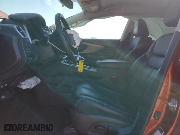 2019 Nissan Murano SL z VIN 5N1AZ2MJ5KN102243, wystawiony jako Copart lot #50614165 z przebiegiem 93 493 mil mil oraz Szkoda całkowita • Salvage title. Historia ofert i sprzedaży dostępna na DreamBid. Obrazek 7.