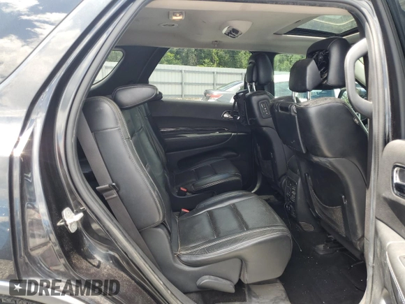 2014 Dodge Durango Citadel with VIN 1C4SDJET1EC349261, listed as a Copart auction lot 61129465 with 201,451 mi miles and Salvage title. Bid and sale history available at DreamBid. Image 11.