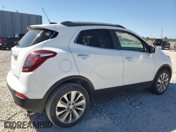 2017 Buick Encore Preferred with VIN KL4CJESB7HB070191, listed as a Copart auction lot 48635865 with 99,727 mi miles and Salvage Title. Bid and sale history available at carsss.com. Image 3.