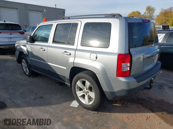 2017 Jeep Patriot High Altitude with VIN 1C4NJRFB6HD122205, listed as a IAAI auction lot 40874067 with 187,810 mi miles and . Bid and sale history available at DreamBid. Image 3.