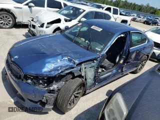 2021 BMW 3 Series 330i with VIN 3MW5R1J06M8B74986, listed as a Copart auction lot 60648895 with Not provided miles and Salvage title. Bid and sale history available at DreamBid. Image 1.