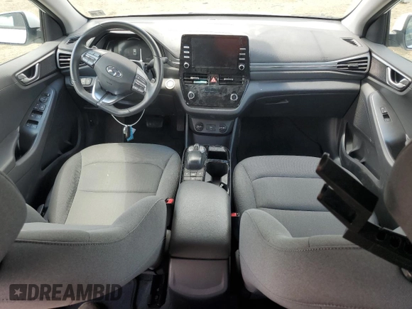 2021 Hyundai Ioniq SE with VIN KMHC75LJ2MU079174, listed as a Copart auction lot 58291294 with 24,377 mi miles and Salvage title. Bid and sale history available at DreamBid. Image 8.