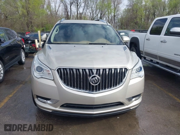 2017 Buick Enclave Leather with VIN 5GAKRBKD7HJ119259, listed as a IAAI auction lot 41918261 with 97,144 mi miles and . Bid and sale history available at DreamBid. Image 13.