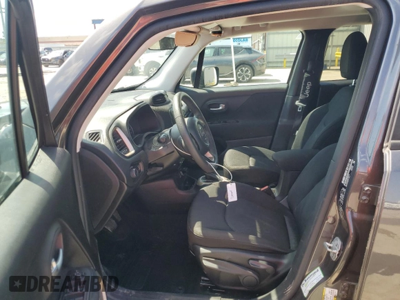 2017 Jeep Renegade Sport with VIN ZACCJAAB9HPF61383, listed as a Copart auction lot 54016175 with 87,598 mi miles and Clean title. Bid and sale history available at DreamBid. Image 7.