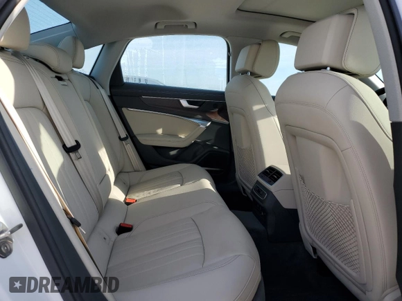 2021 Audi A6 Premium Plus with VIN WAUE8AF24MN031836, listed as a Copart auction lot 48122435 with 9,751 mi miles and Non Repairable. Bid and sale history available at carsss.com. Image 10.