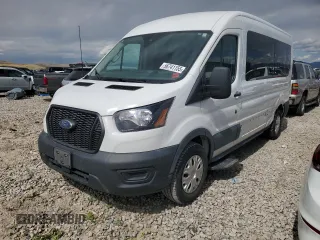 2022 Ford Transit Cargo z VIN 1FTYE1C86NKA58458, wystawiony jako Copart lot #56741155 z przebiegiem 41 243 mil mil oraz Szkoda całkowita • Salvage title. Historia ofert i sprzedaży dostępna na DreamBid. Obrazek 1.