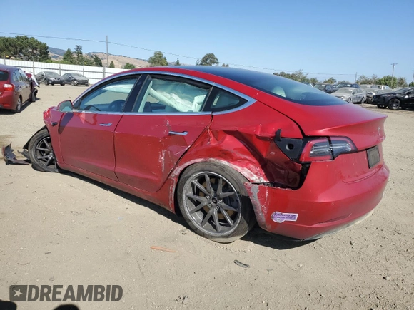 2019 Tesla Model 3 Mid Range z VIN 5YJ3E1EA3KF312453, wystawiony jako Copart lot #57841605 z przebiegiem 77 366 mil mil oraz Szkoda całkowita • Salvage title. Historia ofert i sprzedaży dostępna na DreamBid. Obrazek 2.