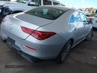 2023 Mercedes-Benz CLA 250 with VIN W1K5J4GB7PN386050, listed as a IAAI auction lot 41785870 with 14,883 mi miles and . Bid and sale history available at DreamBid. Image 4.