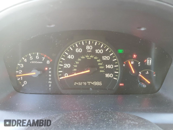 2005 Honda Accord EX with VIN 1HGCM56765A017181, listed as a Copart auction lot 86610234 with 243,279 mi miles and Clean Title. Bid and sale history available at DreamBid. Image 9.