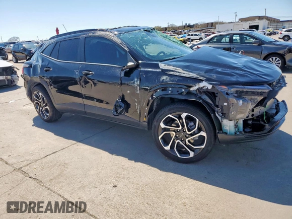 2024 Chevrolet Trax 2RS with VIN KL77LJE21RC068919, listed as a Copart auction lot 49963435 with Not Provided miles and Non Repairable. Bid and sale history available at DreamBid. Image 4.