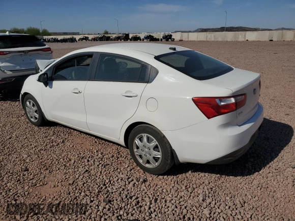 2014 Kia Rio LX with VIN KNADM4A38E6415462, listed as a Copart auction lot 52143555 with 60,079 mi miles and Salvage Title. Bid and sale history available at DreamBid. Image 2.