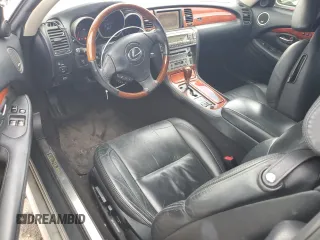 2004 Lexus SC 430 with VIN JTHFN48Y240049296, listed as a Copart auction lot 55648765 with 146,788 mi miles and Salvage title. Bid and sale history available at DreamBid. Image 8.