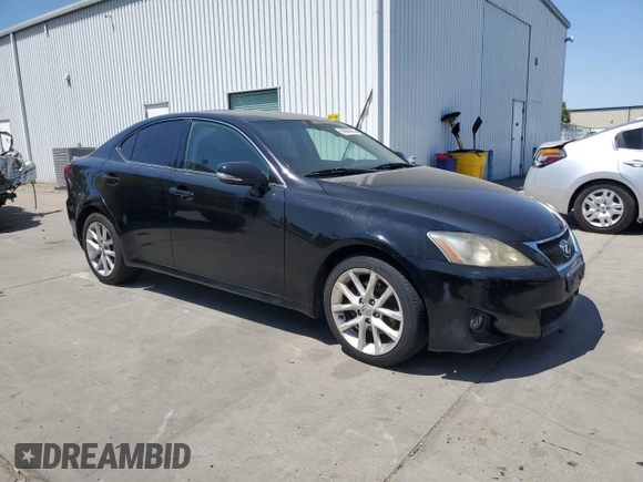 2011 Lexus IS 250 with VIN JTHBF5C25B5143967, listed as a Copart auction lot 62884385 with 323,715 mi miles and Clean title. Bid and sale history available at DreamBid. Image 4.