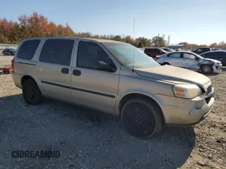 2007 Chevrolet Uplander LS Fleet with VIN 1GNDV23177D123176, listed as a Copart auction lot 82914374 with 141,974 mi miles and Salvage Title. Bid and sale history available at carsss.com. Image 4.