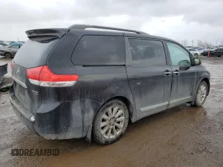 2012 Toyota Sienna XLE with VIN 5TDDK3DC3CS045999, listed as a Copart auction lot 47673225 with 290,448 mi miles and Salvage Title. Bid and sale history available at carsss.com. Image 3.