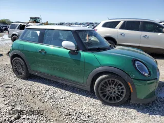 2025 MINI Hardtop Cooper S with VIN WMW23GD0XS2W14805, listed as a Copart auction lot 49330675 with 9,889 mi miles and Salvage Title. Bid and sale history available at DreamBid. Image 4.