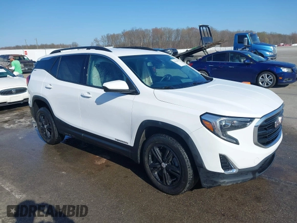 2020 GMC Terrain SLE with VIN 3GKALMEVXLL309820, listed as a IAAI auction lot 41930853 with 23,094 mi miles and . Bid and sale history available at carsss.com. Image 1.