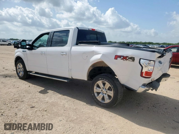 2018 Ford F-150 XL with VIN 1FTFW1E52JKE57028, listed as a Copart auction lot 61970095 with 95,475 mi miles and Salvage title. Bid and sale history available at DreamBid. Image 2.