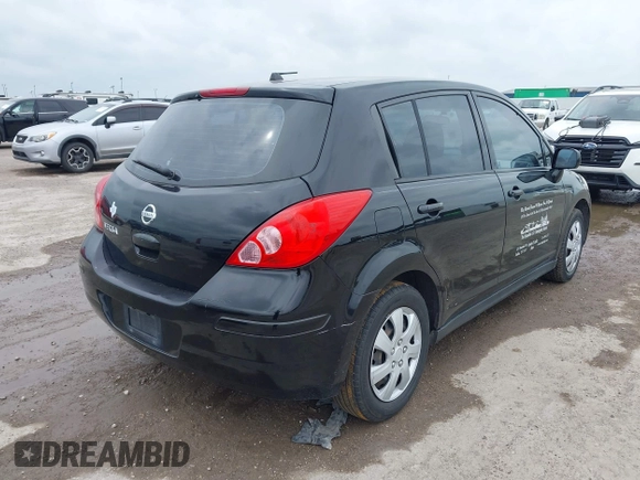 2009 Nissan Versa 1.8 SL with VIN 3N1BC13E79L393141, listed as a IAAI auction lot 42124776 with 233,137 mi miles. Bid and sale history available at carsss.com. Image 4.