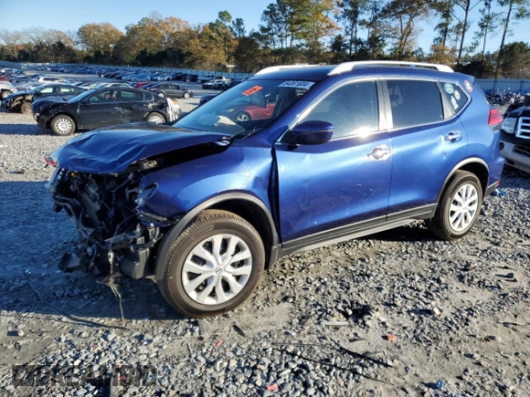2017 Nissan Rogue S with VIN JN8AT2MV6HW013605, listed as a Copart auction lot 84361604 with 80,434 mi miles and Salvage Title. Bid and sale history available at carsss.com. Image 1.