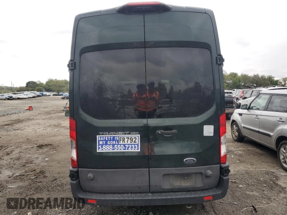 2020 Ford Transit Passenger XL with VIN 1FBAX2X85LKA16604, listed as a Copart auction lot 70241624 with 19,507 mi miles and Salvage Title. Bid and sale history available at DreamBid. Image 6.