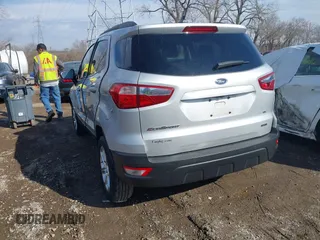 2018 Ford EcoSport SE with VIN MAJ3P1TE0JC205751, listed as a IAAI auction lot 41696168 with 97,166 mi miles. Bid and sale history available at carsss.com. Image 3.