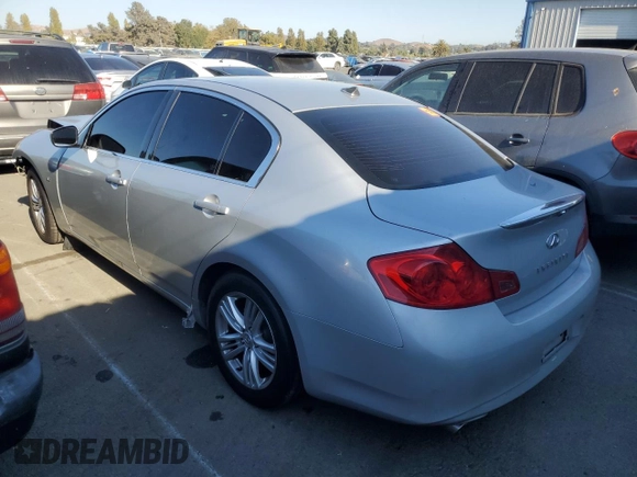 2015 Infiniti Q40 with VIN JN1CV6AP0FM500337, listed as a Copart auction lot 74370964 with 0 mi miles and Salvage Title. Bid and sale history available at carsss.com. Image 2.