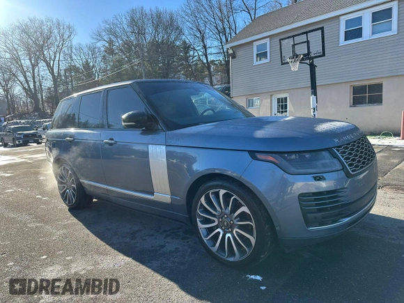 2020 Land Rover Range Rover P525 HSE z VIN SALGS2SE8LA567772, wystawiony jako Copart lot #86890524 z przebiegiem 68 695 mil mil oraz Czysty tytuł • Clean title. Historia ofert i sprzedaży dostępna na DreamBid. Obrazek 4.