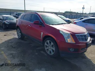 2010 Cadillac SRX Premium Collection with VIN 3GYFNCEY7AS565183, listed as a IAAI auction lot 41411199 with 124,987 mi miles. Bid and sale history available at carsss.com. Image 1.