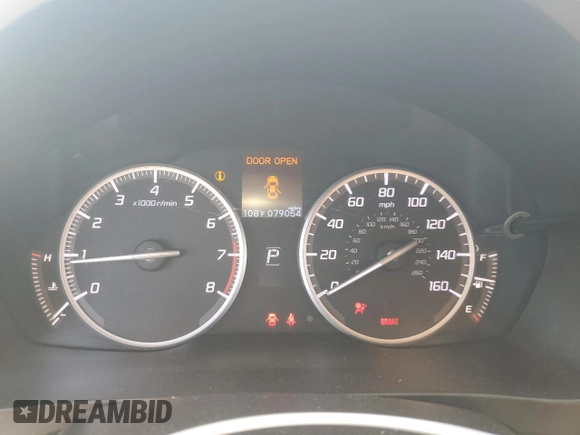 2015 Acura ILX with VIN 19VDE1F35FE000918, listed as a Copart auction lot 62417655 with 79,054 mi miles and Salvage title. Bid and sale history available at DreamBid. Image 9.