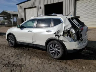 2016 Nissan Rogue SL with VIN 5N1AT2MT1GC880268, listed as a Copart auction lot 49076745 with 54,053 mi miles and Salvage Title. Bid and sale history available at carsss.com. Image 2.