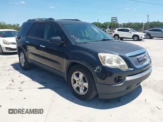 2010 GMC Acadia SL with VIN 1GKLRKED2AJ152923, listed as a IAAI auction lot 42036977 with 108,285 mi miles. Bid and sale history available at carsss.com. Image 1.