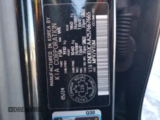 2025 Kia Seltos S with VIN KNDEUCAA2S7667665, listed as a Copart auction lot 88981725 with 9,998 mi miles and Salvage Title. Bid and sale history available at carsss.com. Image 14.