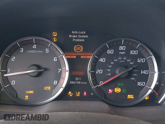 2019 Acura MDX Technology with VIN 5J8YD4H01KL010882, listed as a IAAI auction lot 41240273 with 46,744 mi miles and . Bid and sale history available at DreamBid. Image 15.
