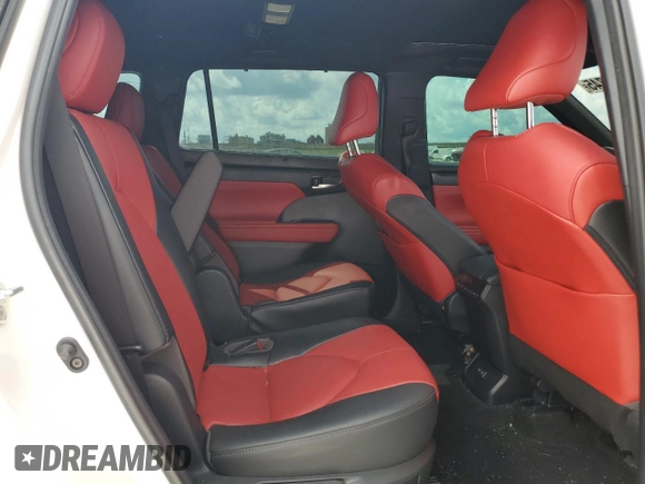 2023 Toyota Highlander L with VIN 5TDKDRAH0PS021783, listed as a Copart auction lot 58024745 with 61,752 mi miles and Salvage title. Bid and sale history available at DreamBid. Image 11.