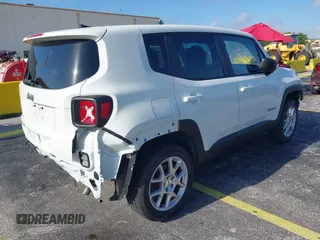 2023 Jeep Renegade Upland with VIN ZACNJDB10PPP68157, listed as a IAAI auction lot 41915461 with 19,640 mi miles and . Bid and sale history available at DreamBid. Image 4.