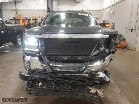 2018 Chevrolet Silverado 1500 LTZ with VIN 3GCUKSECXJG258906, listed as a Copart auction lot 44376495 with 57,428 mi miles and Salvage Title. Bid and sale history available at carsss.com. Image 5.