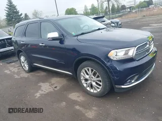 2014 Dodge Durango Citadel z VIN 1C4RDJEG9EC358811, wystawiony jako IAAI lot #42176348 z przebiegiem 81 530 mil mil oraz . Historia ofert i sprzedaży dostępna na DreamBid. Obrazek 1.