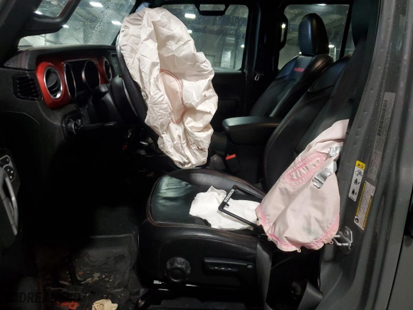 2019 Jeep Wrangler Unlimited Rubicon with VIN 1C4HJXFN9KW608711, listed as a Copart auction lot 48148115 with 75,988 mi miles and Salvage Title. Bid and sale history available at carsss.com. Image 7.