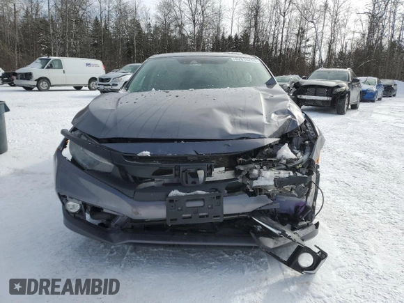 2020 Honda Civic Sedan Touring with VIN 2HGFC1F95LH103106, listed as a Copart auction lot 42615215 with 111,812 mi miles and Salvage Title. Bid and sale history available at carsss.com. Image 5.