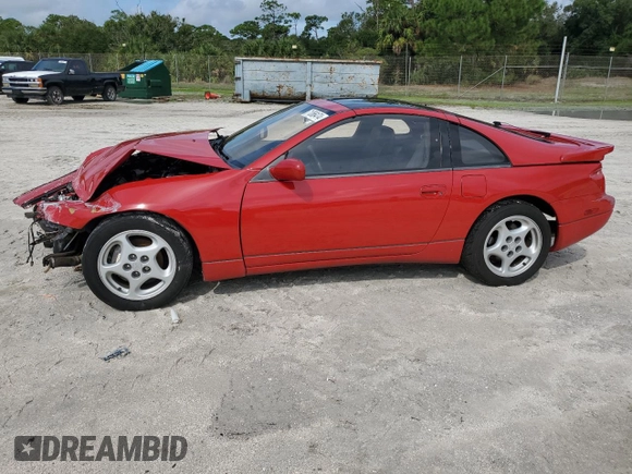 1990 Nissan 300ZX z VIN JN1CZ24A9LX005990, wystawiony jako Copart lot #71366474 z przebiegiem 97 996 mil mil oraz Szkody całkowita. Historia ofert i sprzedaży dostępna na DreamBid. Obrazek 1.