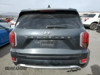 2020 Hyundai Palisade Limited z VIN KM8R54HEXLU052728, wystawiony jako Copart lot #42217215 z przebiegiem 55 199 mil mil oraz Szkoda całkowita • Salvage title. Historia ofert i sprzedaży dostępna na DreamBid. Obrazek 6.