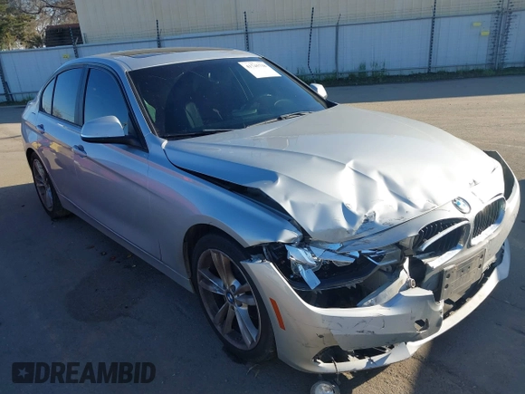 2016 BMW 3 Series 320i with VIN WBA8E1G56GNT99650, listed as a IAAI auction lot 41745738 with 191,326 mi miles and . Bid and sale history available at carsss.com. Image 1.