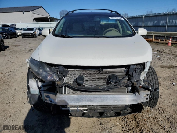 2012 Nissan Murano LE with VIN JN8AZ1MW3CW234587, listed as a Copart auction lot 86811454 with 71,120 mi miles and Salvage Title. Bid and sale history available at carsss.com. Image 5.